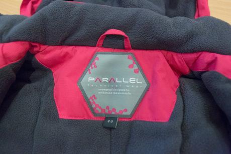 Parallel zimná (lyžiarska) súprava 2-3 roky, 92