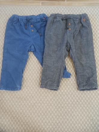 Menzestrove detské nohavice, h&m,86