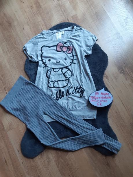 Tricko hello kitty, h&m,146