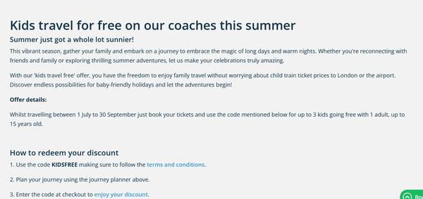 Ako získať bezplatné cestovanie pre deti na National Express?