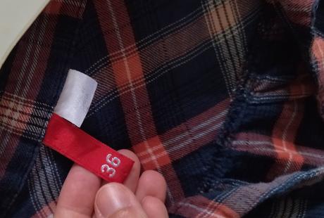 Karovaná košeľa h&m, h&m,s