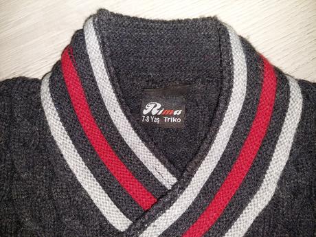 Detský hrubší sveter, 122