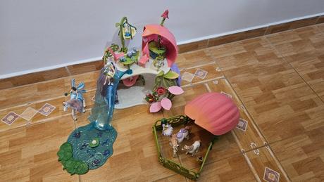 Schleich trblietavý kvetinový dom, 