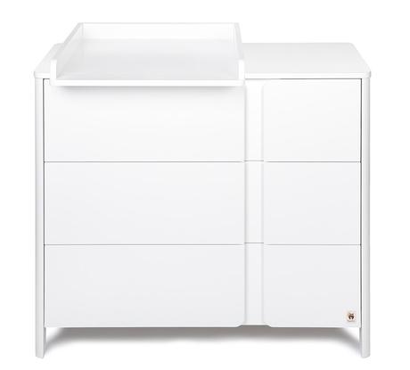 Yappykids yappyclassic white prebaľovacia komoda, 