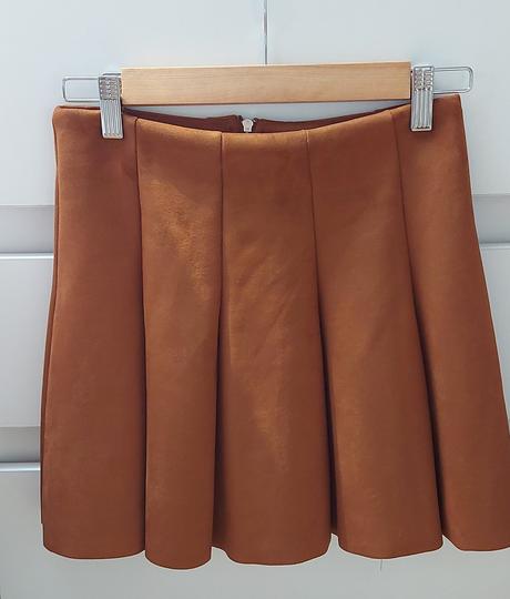 Skladaná mini sukňa, tally weijl,s