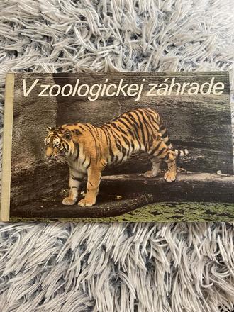 Krásne staré leporelo v zoologickej záhrade 1989,