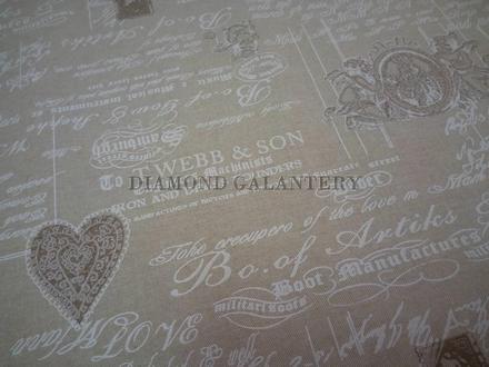 Bavlna režná - písmo, 