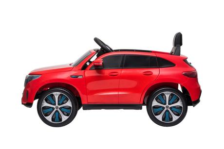 Elektrické autíčko mercedes-benz eqc červené,