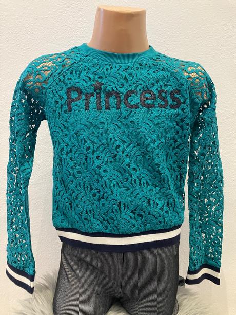 Dievčenské čipkované tričko lola liza (104), 104