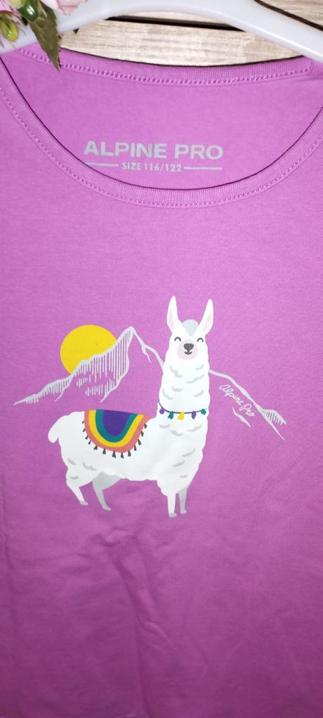 Tričko s lamou alpine pro, alpine pro,122