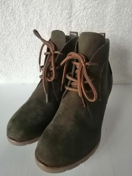 Tmavozelené topánky - veľkosť 38, 38