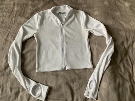 Crop mikina, new yorker,xs