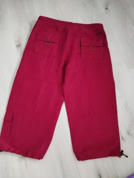 Vínové kapsáče, kulotky 3/4,, m