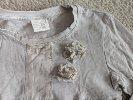 Bavlnené tričko, košieľka, zara,122