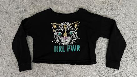 Mikina krátka nezateplená, h&m,146