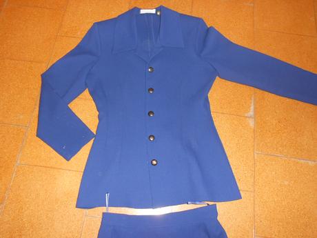 Kostým prechodný sukňový dlhý rukáv vel. 36, s