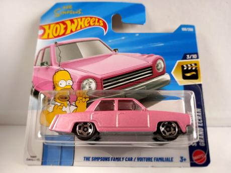 Hot wheels - the simpsons family car,