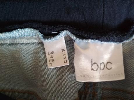 Tehotenské rifle, bonprix,36