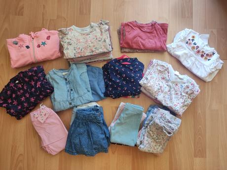 Balík vecičiek pre dievčatko 80 -86, 86–98