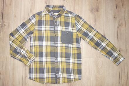 Károvaná košeľa 9-10 rokov, zara,140