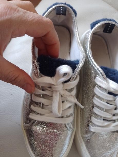 Zara strieborné tenisky, zara,37