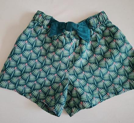Dievčenské šortky s mašľou, 104