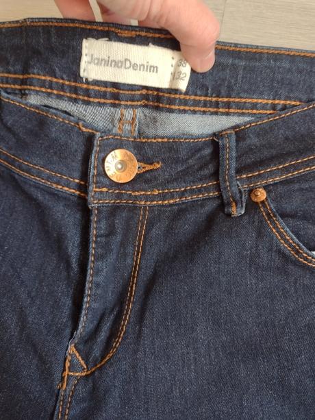 Rifle z kiku, denim,38