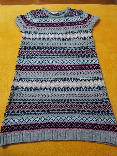 Pletené šaty č. 110, lupilu,110