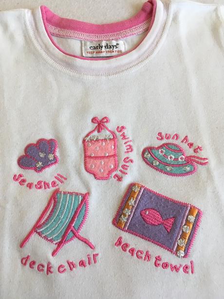 Pekné tričko s výšivkou 6-12 mesiacov, early days,74