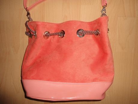 Mensia damska/dievcenska oranzova kabelka, 