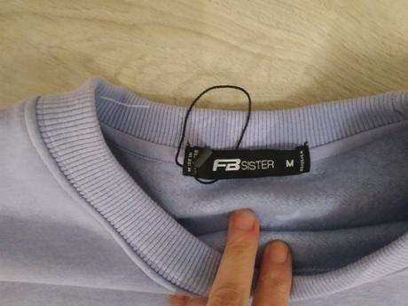 Mikina, lilková farba, nová, m