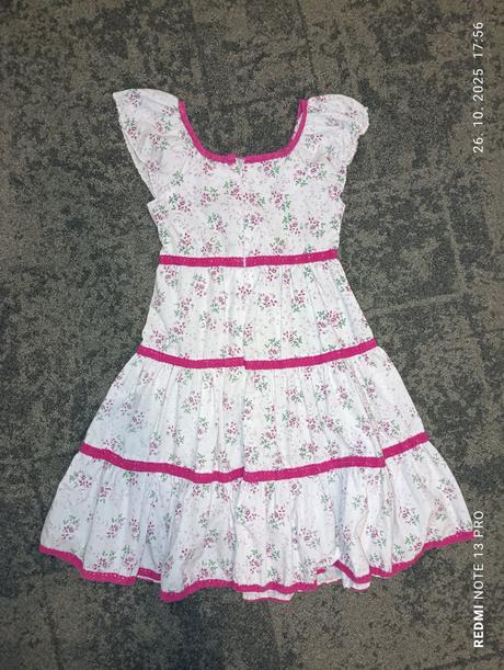 Dievčenské letné šaty, 128