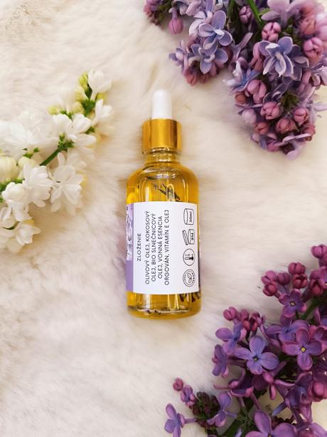 Orgovánový luhovaný telový olej - 50ml/60,