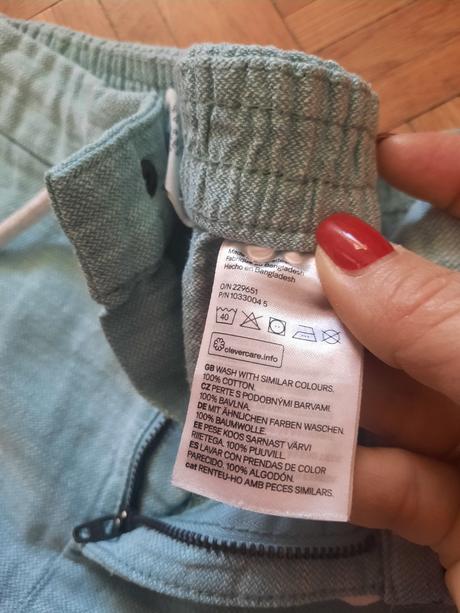 Chlapčenské nohavice, h&m,134