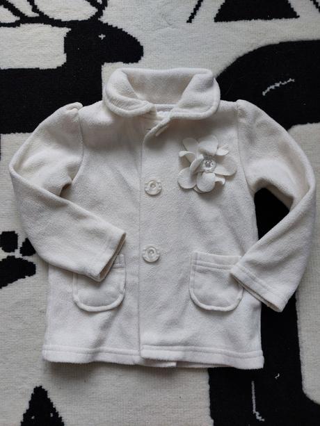 Flisovy tenky kabatik mikina, young dimension,86