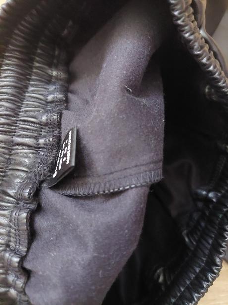 Koženkové nohavice č.36, 36