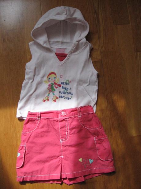 Sukna + tričko, cherokee,80