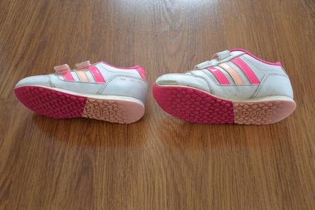 Tenisky adidas neo ružovobiele, adidas,28