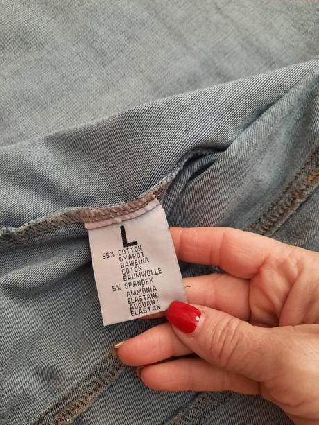 Dámska rifľová bunda, l