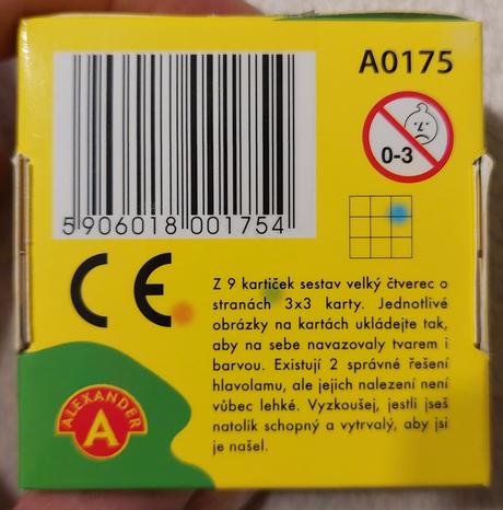 Veselý klaun - hlavolam / puzzle, 