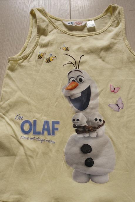 Šaty h&m frozen 122/128, h&m,122
