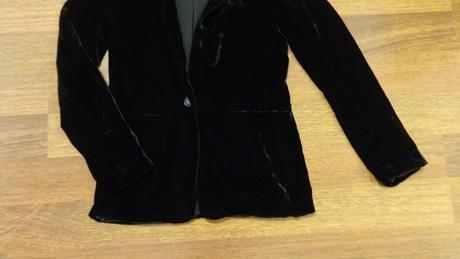 Zara zamatové sako xs, zara,xs