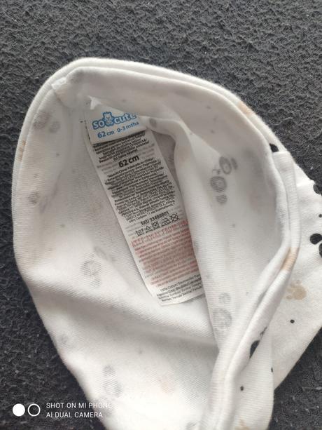 Biela čiapka veľ.62, pepco,62