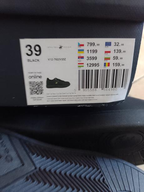 Čierne tenisky, beverly hills,39