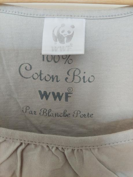 Dámske tielko wwf 42/44 bio bavlna, 42