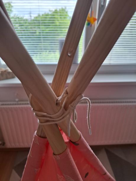 Detský stan tipi - ružová,
