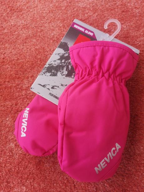 Nevica dievčenské zimné rukavice veľkosť 2-3 roky, 92 / 98