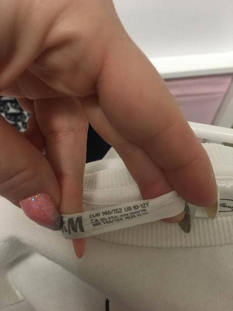 Mickey mouse mikina, h&m,146