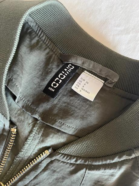 H&m divided tenká bomber bunda vel.36/s, h&m,s