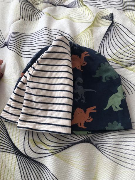 Set dvojvrstvových čiapok, h&m,122